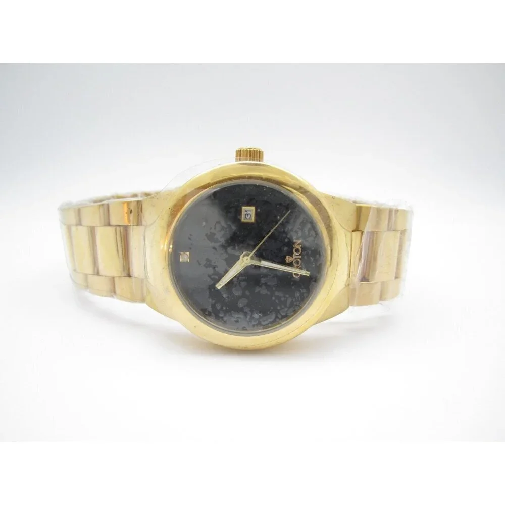 New Men Croton Quartz WR Analog 40mm Round Watch (H963) 